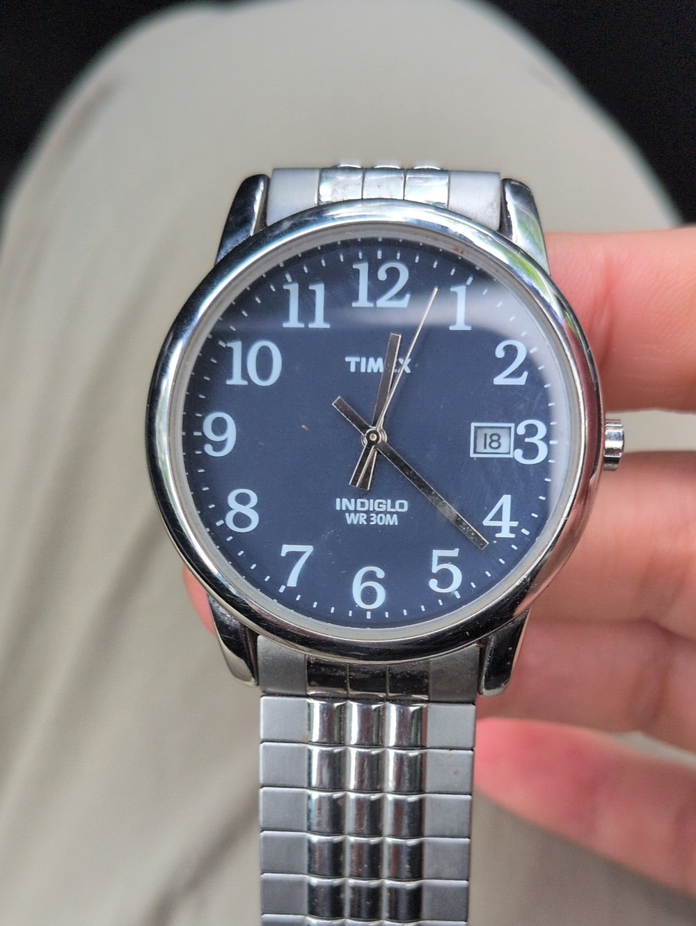 Timex Indiglo WR30M Mens Watch